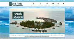 Desktop Screenshot of departur.com.tr